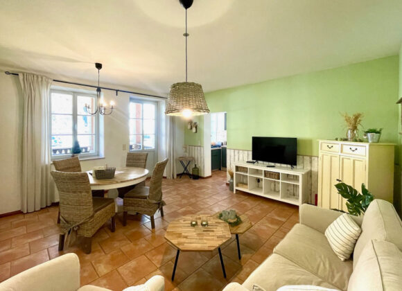 2-Zimmer-Ferienwohnung für 2 Personen mit Balkon