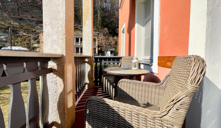 3-Zimmer-Ferienwohnung für 4 Personen mit Balkon