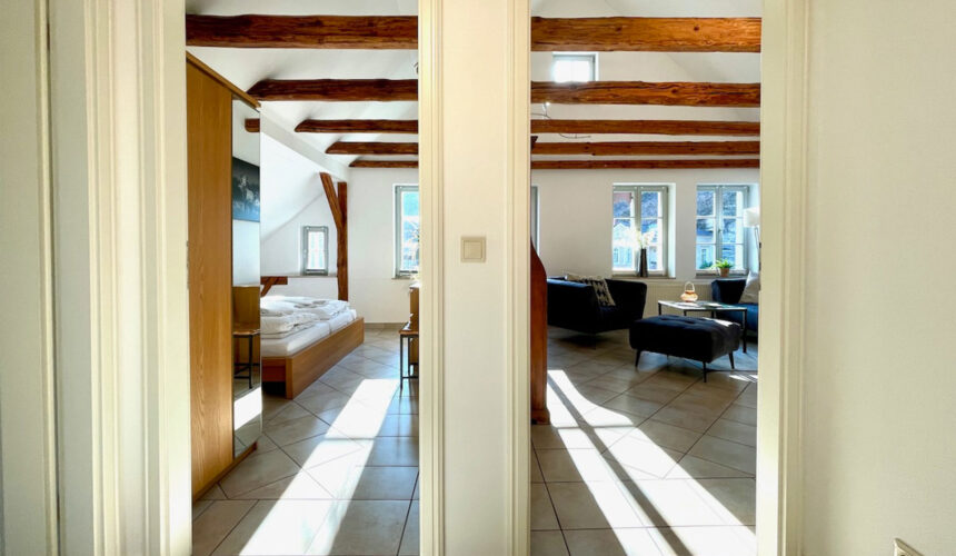 3-Zimmer-Ferienwohnung für 4 Personen mit Balkon
