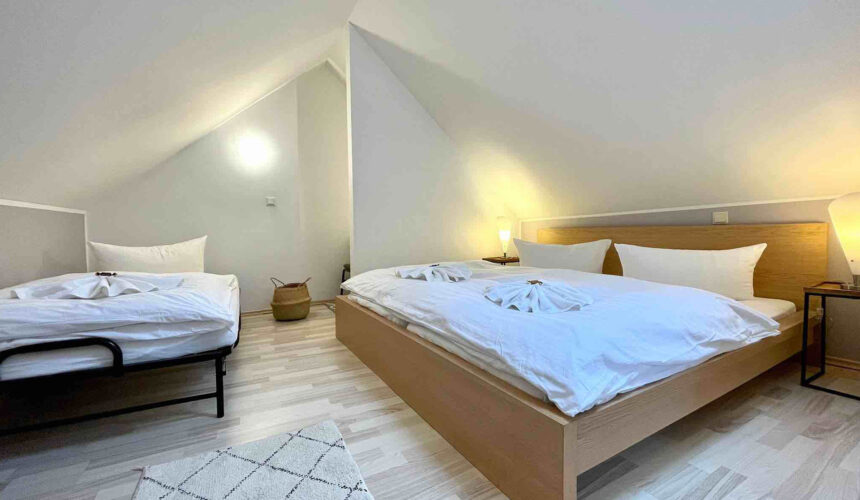3-Zimmer-Ferienwohnung für 4 Personen mit Balkon